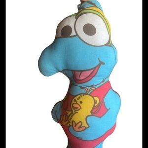 Vintage 1985 Henson Associates Muppets Baby Gonzo Plush Pillow EUC RARE HTF!!!!